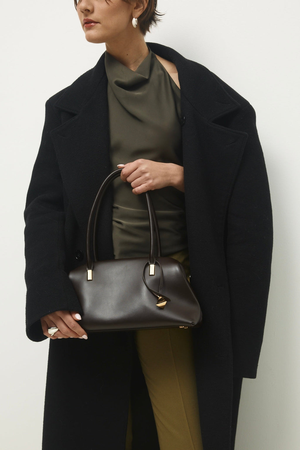 Medium Chocolate Club Bag