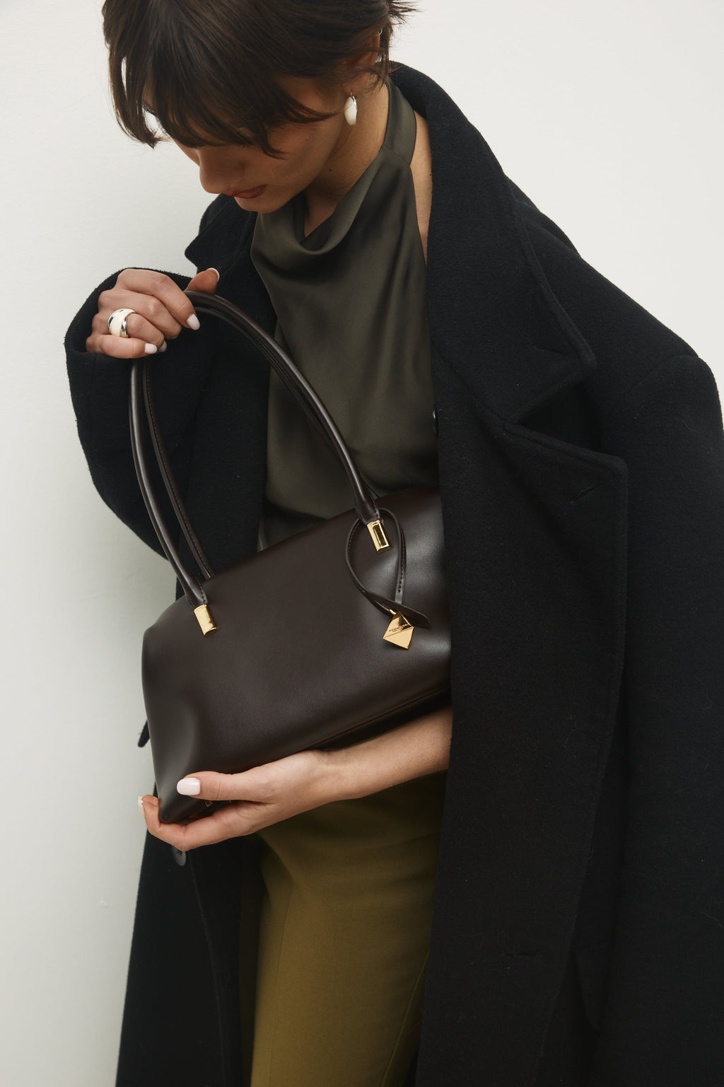 Medium Chocolate Club Bag