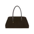Espresso Suede Club Bag