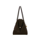 Espresso Suede Club Bag