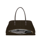 Espresso Suede Club Bag