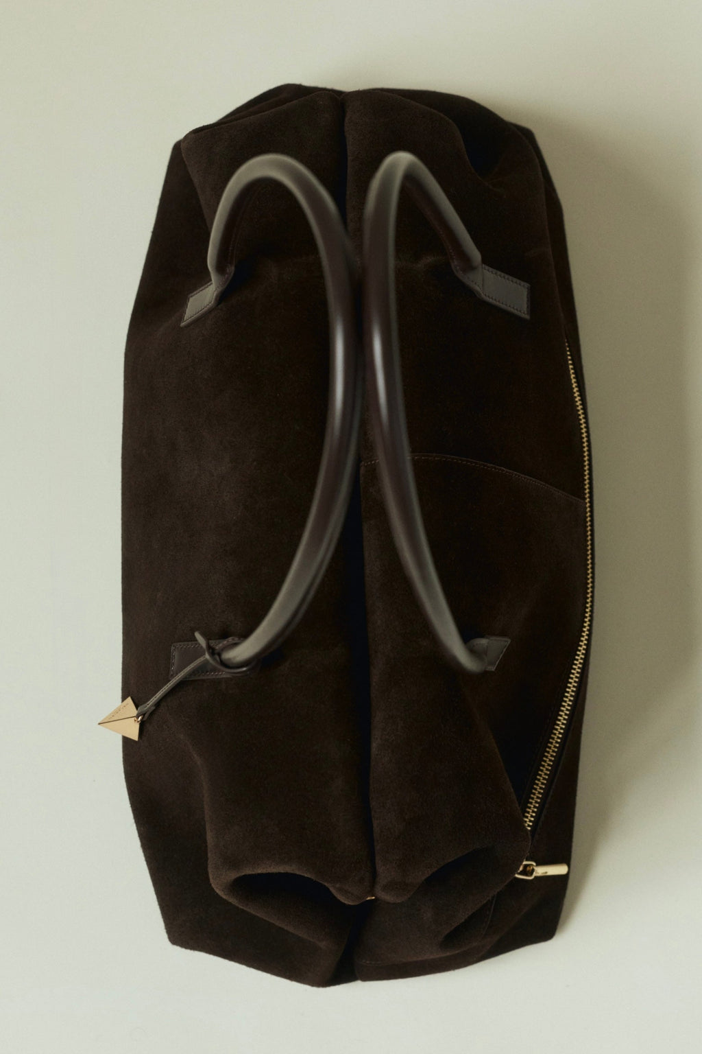 Espresso Suede Club Bag