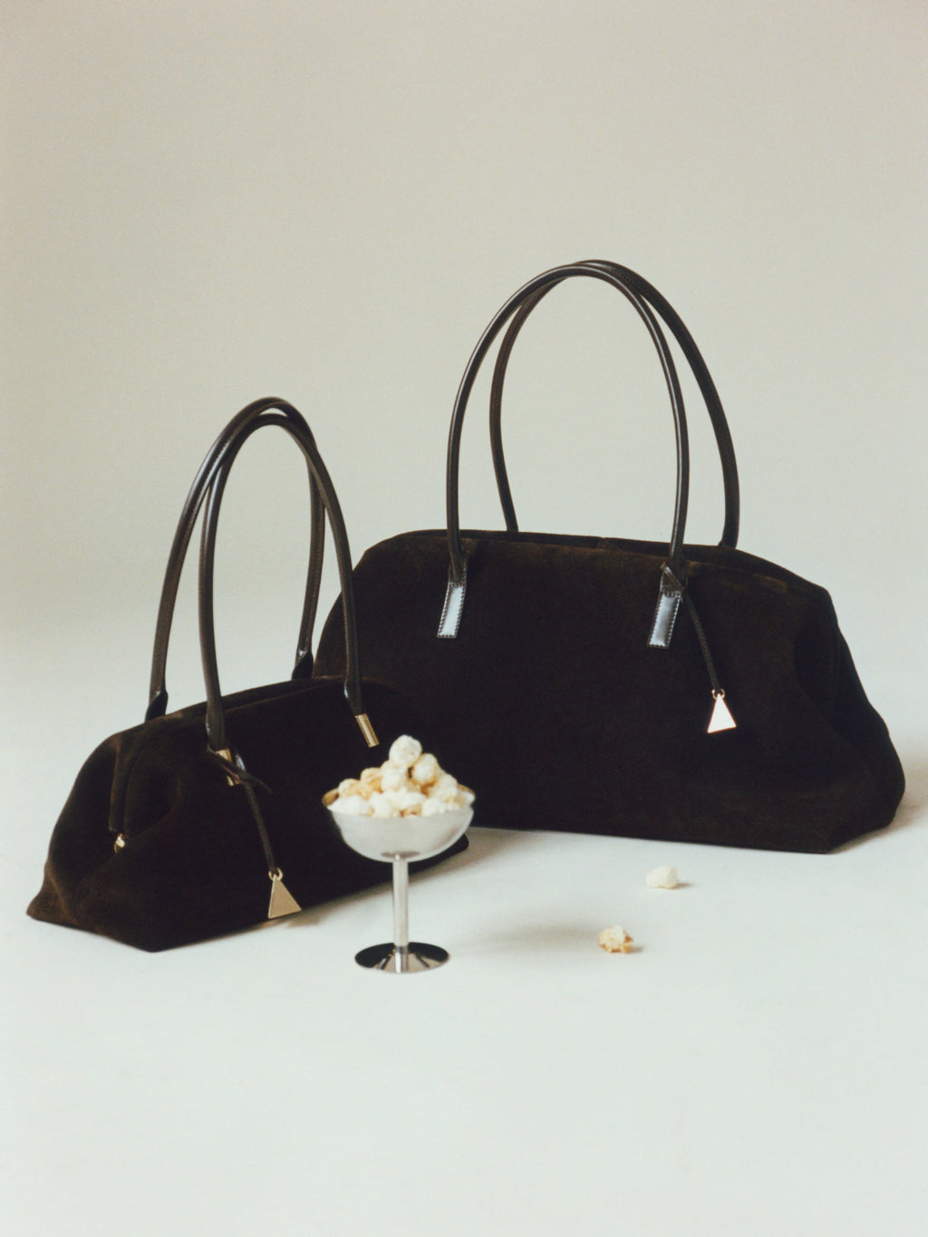 Espresso Suede Club Bag