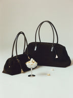 Espresso Suede Club Bag