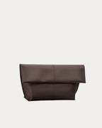 Seamed Clutch Espresso